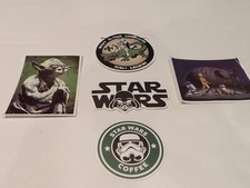 STAR WARS STICKER 5-PIECE LOT