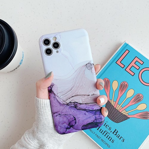 Funda Carcasa Textura Granito Mármol Suave Para iPhone 15 14 13 12 Pro Max 11 XS XR - Imagen 14 de 17