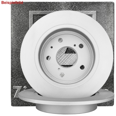 2x ZIMMERMANN BREMSSCHEIBEN Ø259 mm SET HINTEN FÜR MINI COOPER ONE CLUBMAN D S