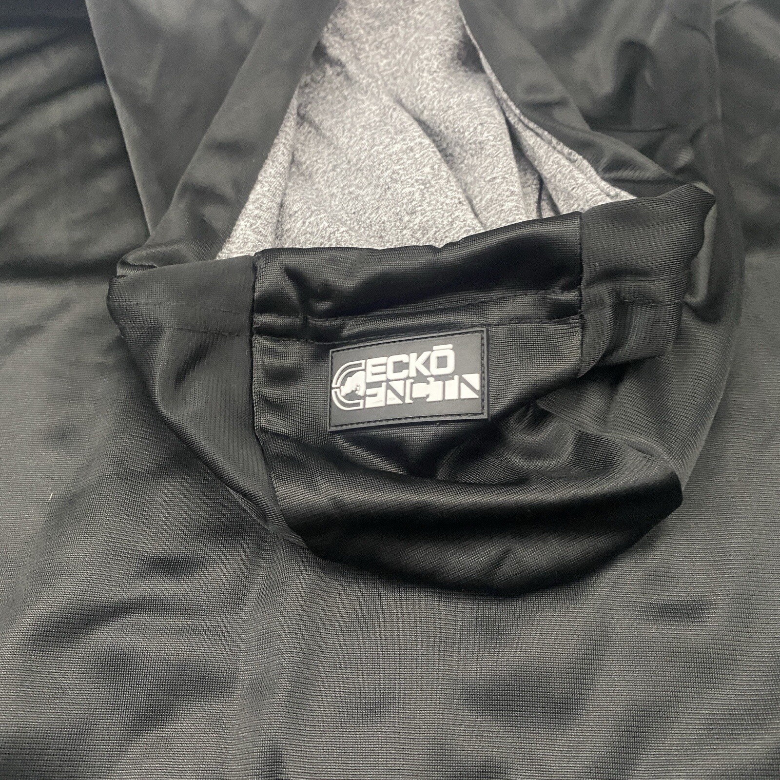 Ecko Function Black Gray Pullover Hoodie Drawstri… - image 13