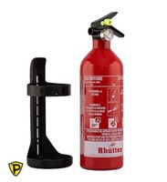 FeuerlöScher Mit Manometer Rina Zulassung FüR Auto Boot Camper Rot 1 Kg