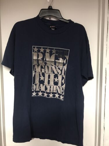 Vintage Lollapalooza T Shirt 1997 Blue Mens XL Giant Tag Vtg Music