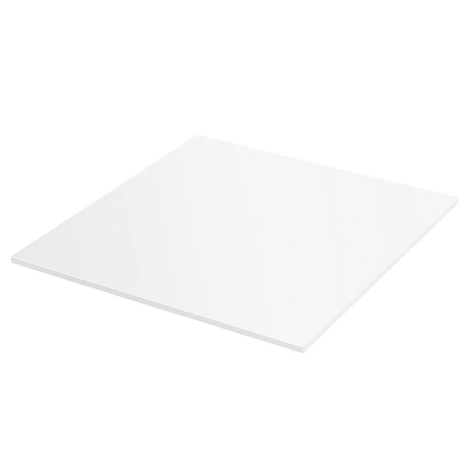 5 Pack 12 x 12 Inch Clear Acrylic Sheet, 1/4 Inch Thick Clear