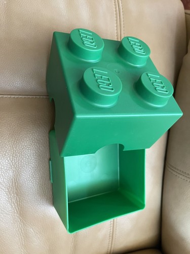 LEGO Storage 4-Stud Brick Box LEGOLAND Green - NEW - Picture 5 of 7