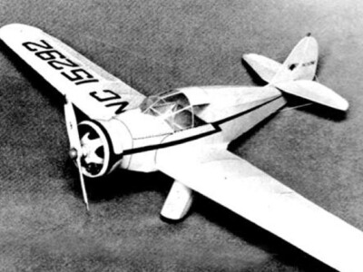 Aeronca L Monoplane F/F Rubber 26'' WS Model Airplane Plans Templates PDF on USB