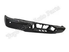 For 2007-2013 Tundra Rear Step Bumper Face Bar Black With Sensor Hole