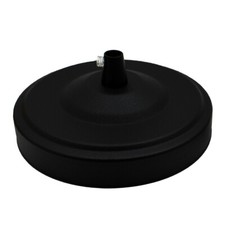 Vintage single point outlet ceiling rose metal  Perfect for fabric flex cable