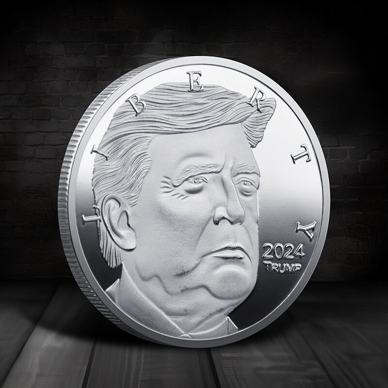 1pcs President Donald Trump SEMIQUINCENTENNIAL Challenge