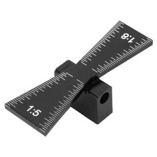 DIY Ruler Woodworking Dovetail Marker Hand Cut Wood Joints Gauge Guide Tool