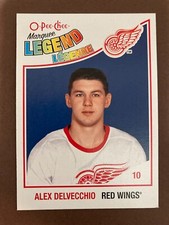 2010-11 OPC O-pee-chee Hockey Marquee Legend # 579 Alex Delvecchio