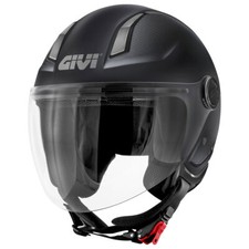 Casco Demi Jet GIVI 11.7 Solid Nero Opaco