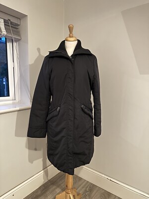 Esprit Ladies Black Coat, Size L please check pics