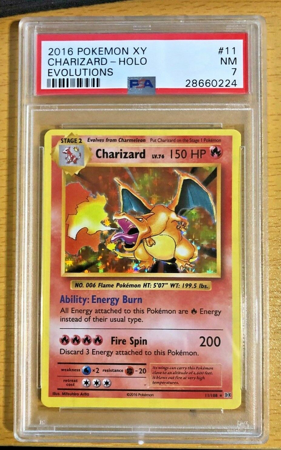 Mavin  Charizard XY Evolutions NM 11/108 Holo Foil Rare Nice Centering  Pokemon TCG