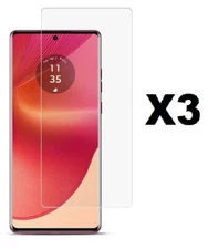 3 Pack Anti Scratch Tempered Glass Protector for Motorola Moto G Stylus 5G 2024