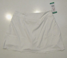 TRETORN White Stretch Skort Skirt Sz XL X-Large NWT Womens