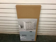 Folding X-Frame Hamper Triple Bin Cream - Made By Design