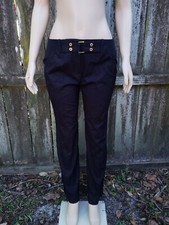 St John Sport Trousers Black Stretch Pants Size 10