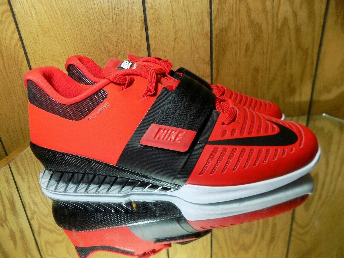 Nike Romaleos 3 Mens Size 14 University Red/Black/White 852933-603