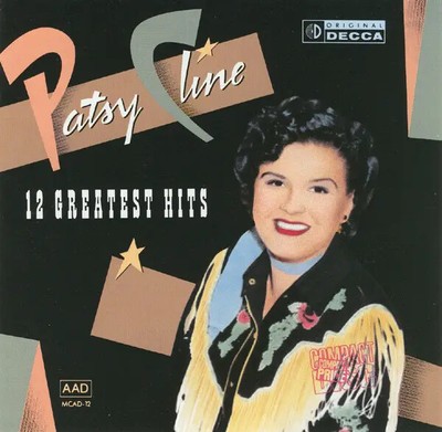 CD Patsy Cline 12 Greatest Hits MCA Records