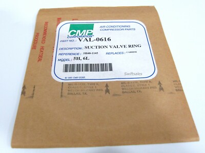 CMP VAL-0616 - Suction Valve Ring - OEM 5H40-1142 For 5H/6L Carrier