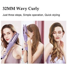 Automatic Hair Curler 32MM Auto Rotating Ceramic Hair Roller