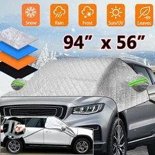 Car Truck Windshield Cover Winter Snow Ice Rain Frost Guard Sun Shade Outdoor US