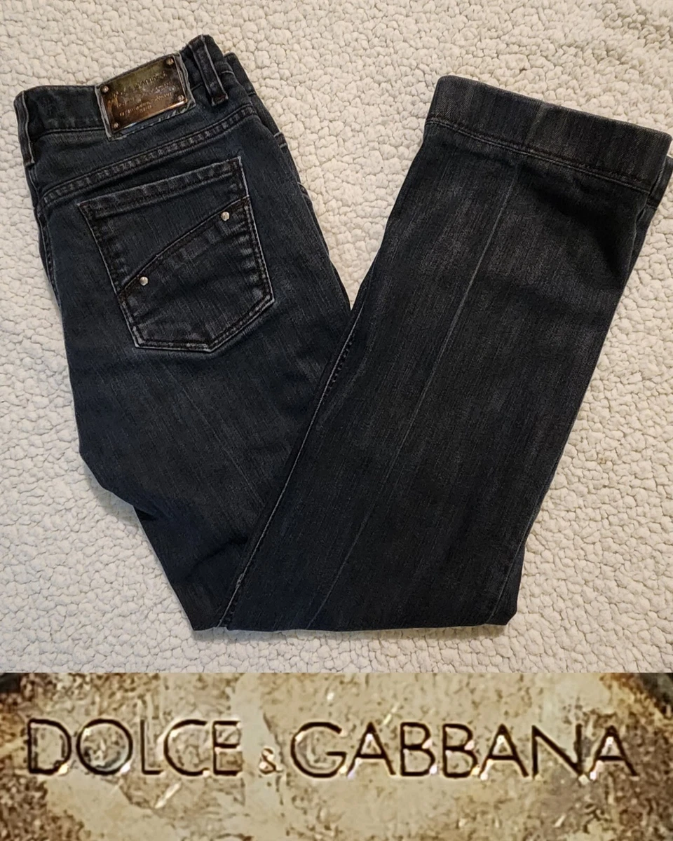 DOLCE & GABBANA Womens Collection Via San Damiano 7 Blue Jeans