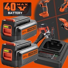 40V 4.0Ah for Black Decker 40 Volt Max Lithium Battery or Charger LBXR36 LBX2040