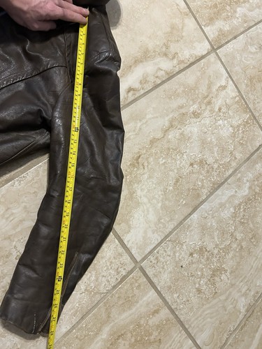 Vintage 60s Cooper B-3 Leather Jacket Size Men’s Small - Picture 17 of 17