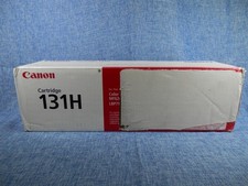 Genuine Canon 131H Black Toner Cartridge - NEW - DAMAGED BOX - Free Shipping