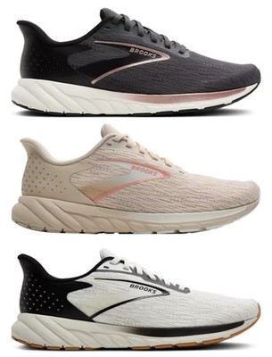 BROOKS WOMENS ANTHEM 7 RETRO LOW TOP RUNNING TRAINING SNEKER SHOE