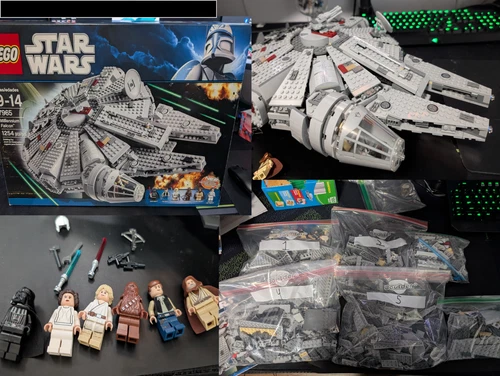 Used: LEGO Star Wars: Millennium Falcon (7965) REBAGGED