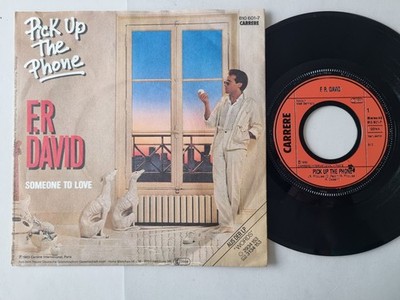 F.R. David - Pick Up The Phone 7'' Vinyl Germany