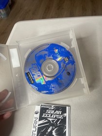 Solar Eclipse (Sega Saturn, 1995) DISC ONLY Manual Copy