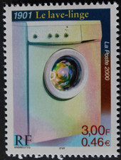 Timbre - FRANCE - Le Lave-linge - YT 3351 (issu de feuillet) - Neuf ** - 2000