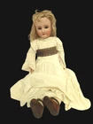 Antique Heinrich Handwerck Simon Halbig 26" Bisque Porcelain Girl Doll Germany