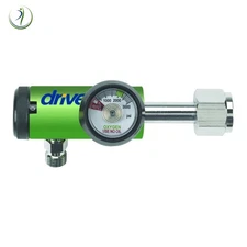 New Drive Medical Oxygen Tank Regulator 18303G 0-8 LPM DISS Outlet CGA 540