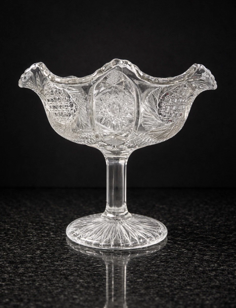 Glass Collectible 1900-1919 Time Period Manufactured Bowls for