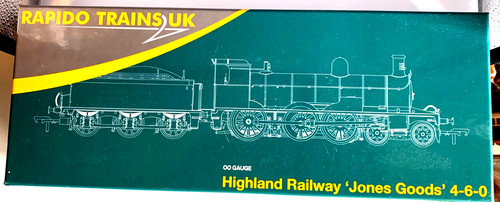 RAPIDO 914507 BR GEFÜTTERT SCHWARZ (FIKTIV) 57925 JONES WARE 4-6-0 NEU | Condition: New: Other (See Details)