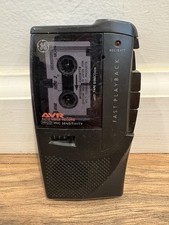 Vintage GE 3-5380B Microcassette Voice Recorder AVR Hi-Lo Mic Sensitivity