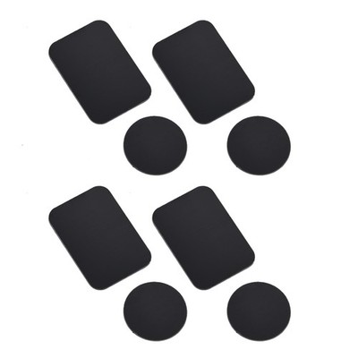 8 Pack Metal Plates Sticker Replace For Magnetic Car Mount Magnet Phone Holder b