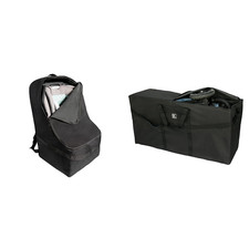 Ultimate Padded Backpack Car Seat Travel Bag - Thick Padding Stroller Travel B