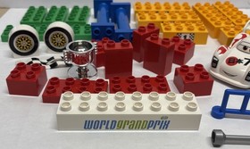 Lego Duplo Disney Pixar Cars World Grand Prix 5839 Todoroki Francesco Lightning 