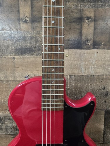 1986 GIBSON LES PAUL MELODY MAKER. Ferrari Red W/Ohsc. - Picture 6 of 16