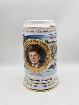 John F. Kennedy Bierkrug Sammlerkrug 1917 1963 Ich bin ein Berliner Limited Edit
