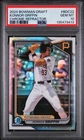 2024 Bowman Draft Konnor Griffin 1st Chrome Refractor #BDC22 Pirates PSA 10 🔥🔥