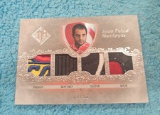 2012 Press Pass Total Memorabilia NASCAR Quad Juan Pablo Montoya 23/50 TM-JPM