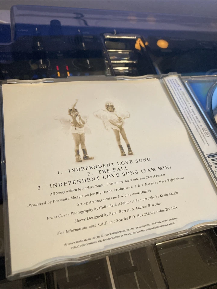 SCARLET - INDEPENDENT LOVE SONG 🫨😎🔥 || FREE POSTAGE! || 🫨😎🔥 - Image 2 of 2