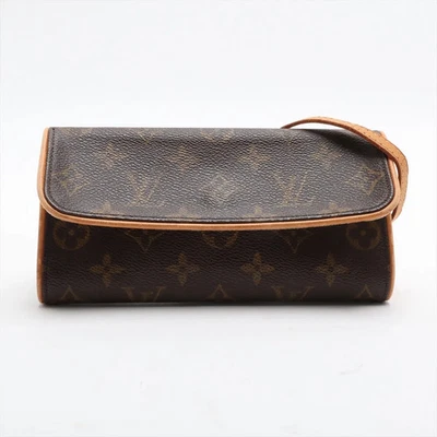 Sac Louis Vuitton Monogram POCHETTE TWIN PM M51854 - Photo 1/4