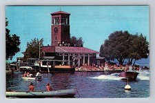 Chautauqua NY-New York Miller Bell Tower Vintage c1966 Postcard Standard Post
